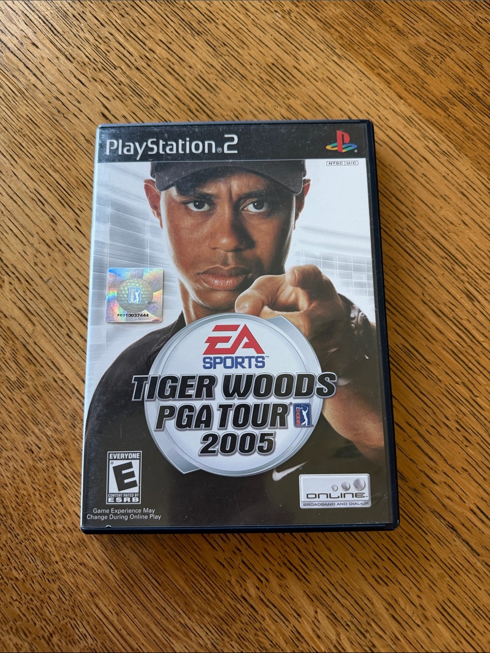 Sony PlayStation 2 Tiger Woods PGA Tour 2005 - Black & White